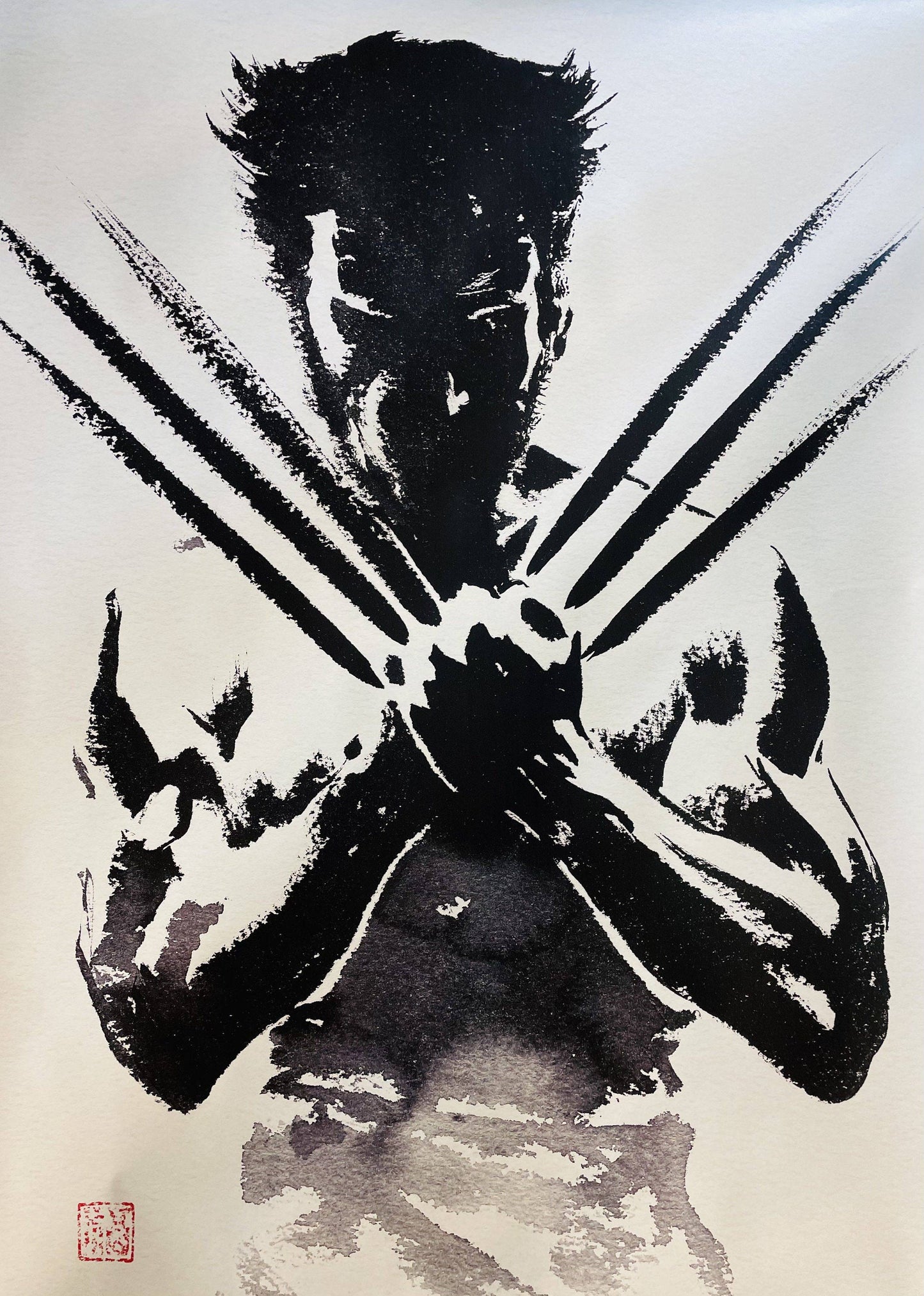 Wolverine Movie Poster.  Giant 4 x 6 feet.