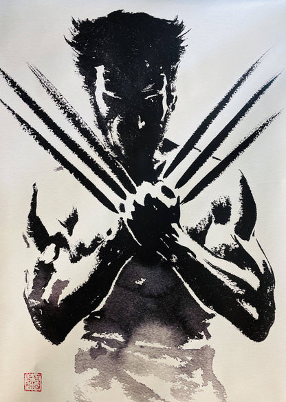 Wolverine Movie Poster.  Giant 4 x 6 feet.