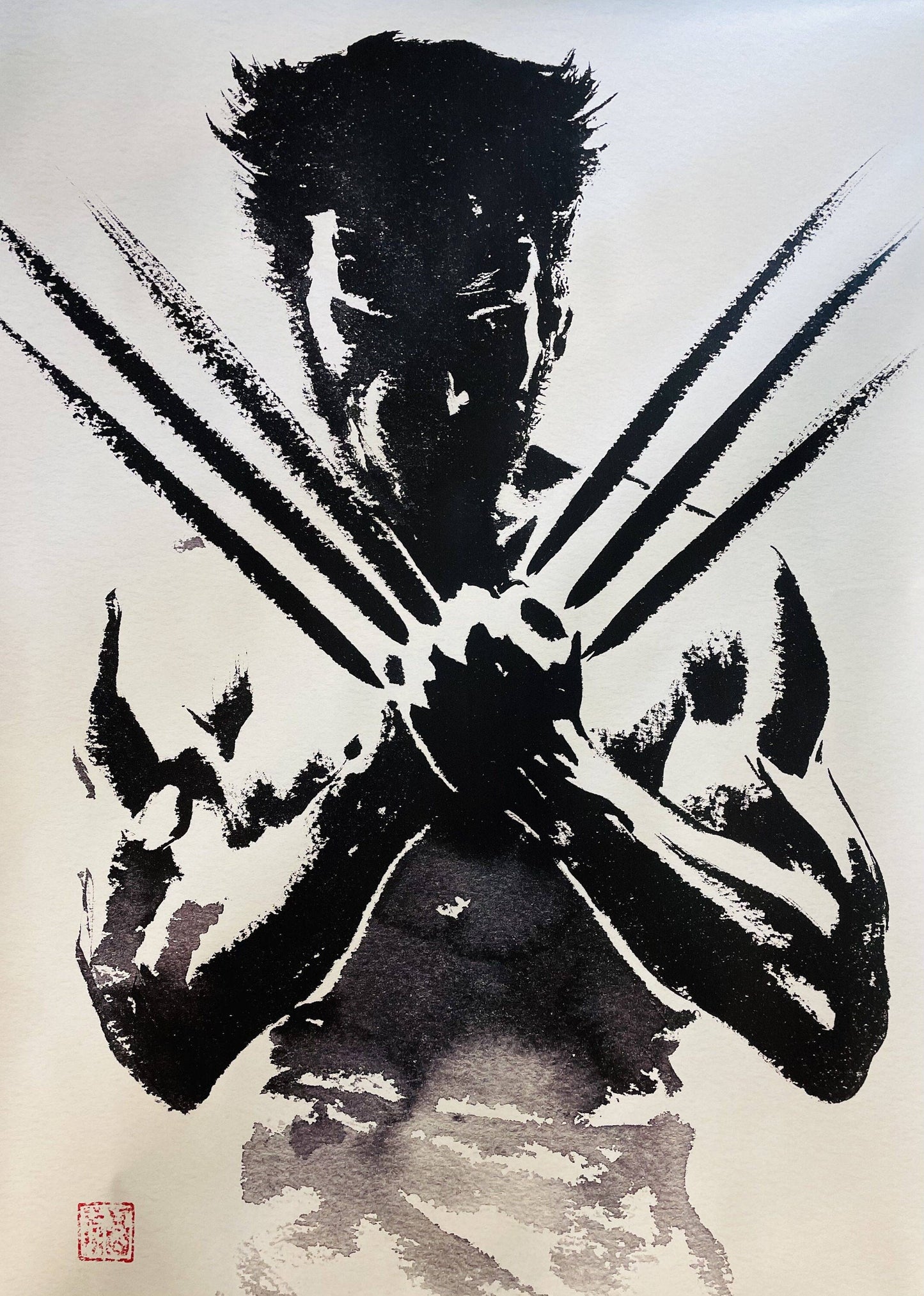 Wolverine Movie Poster.  Giant 4 x 6 feet.
