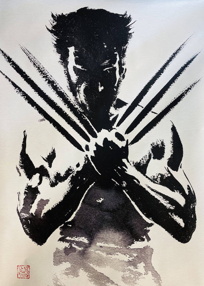 Wolverine Movie Poster.  Giant 4 x 6 feet.