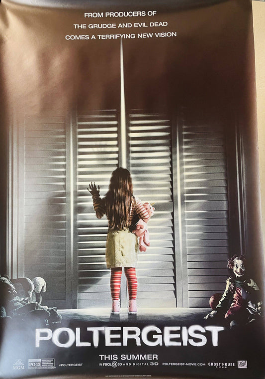Poltergeist Movie Poster.  Giant 4 x 6 feet. 2015.