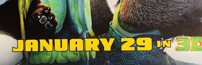 Kung Fu Panda 3 Movie Poster.  Giant 4 x 6 feet.
