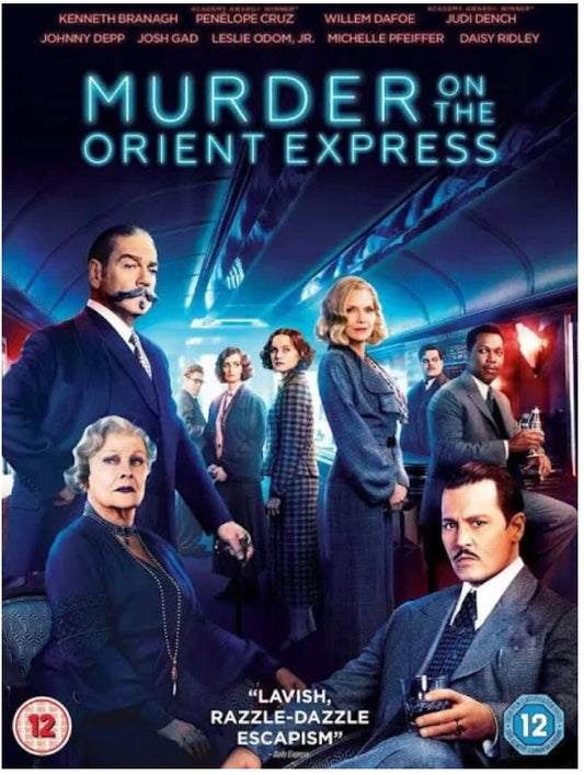 Original movie poster for Murder on the Orient Express - 27 X 40 inches, double-sided, and printed on high quality paper
