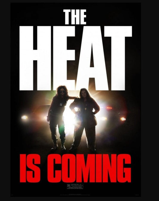 Original movie poster for The Heat - 27 X 40 inches, double-sided, printed on high quality paper