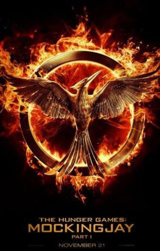 Original movie poster for The Hunger Games - Mockingjay Part 1 - 27 X 40 inches, double-sided, and printed on high quality paper
