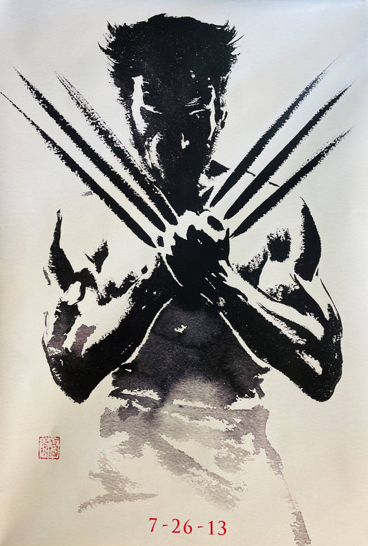 Original movie poster for Wolverine - 27 X 40 inches, double-sided, and printed on high quality paper
