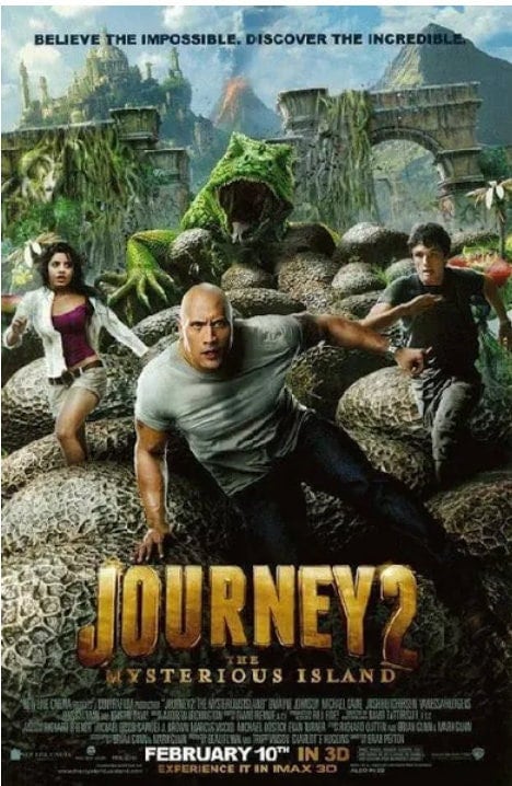 Original movie poster for The Mysterious Island - 27 X 40 inches, double-sided, and printed on high quality paper