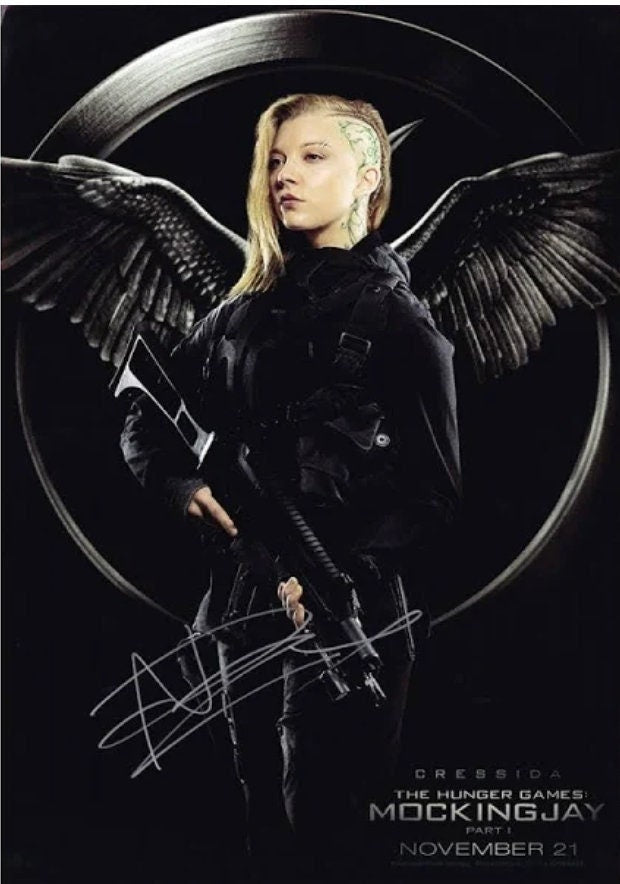 Original movie poster for The Hunger Games - Mockingjay Part 1 - Cressida - 27 X 40 inches, double-sided, and printed on high quality paper