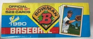 1990 Bowman Baseball Card Sets Sealed (528 Cards)