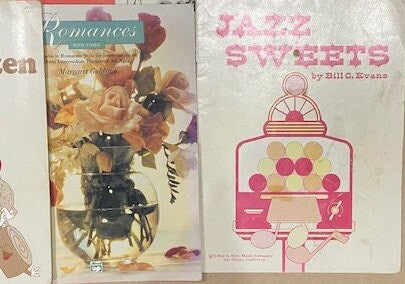14 Sets of Sheet Music for Both Contemporary Songs and Classic Favorites. Great Price!!!