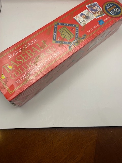 1992 Donruss Sealed Baseball Card Sets   (792 Cards)