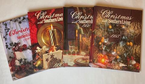 Four Years of Christmas with Southern Living Cookbooks (1990-1993)