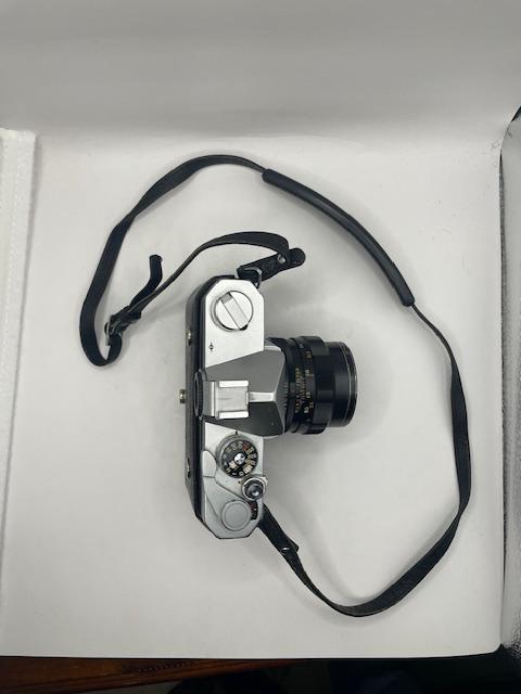 Konica AutoReflex T w/Hexanon AR 52mm F18 lense, Vivitar Automatic Tele Converter 3X-7
