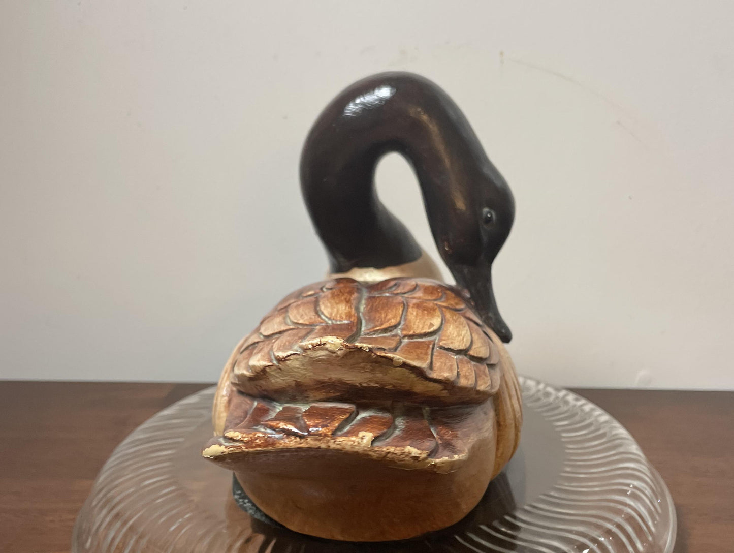 Hand-Painted Canadian Goose Decoy