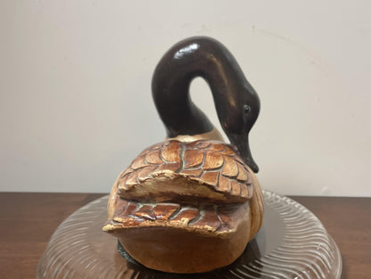 Hand-Painted Canadian Goose Decoy