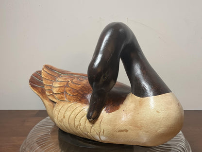 Hand-Painted Canadian Goose Decoy