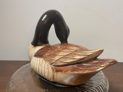 Hand-Painted Canadian Goose Decoy