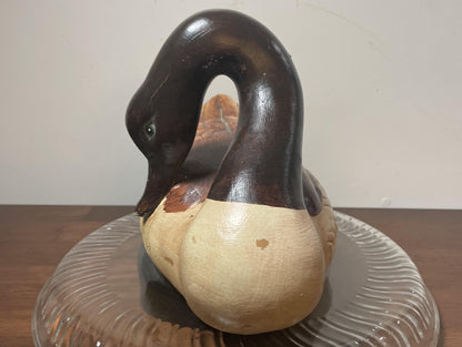 Hand-Painted Canadian Goose Decoy
