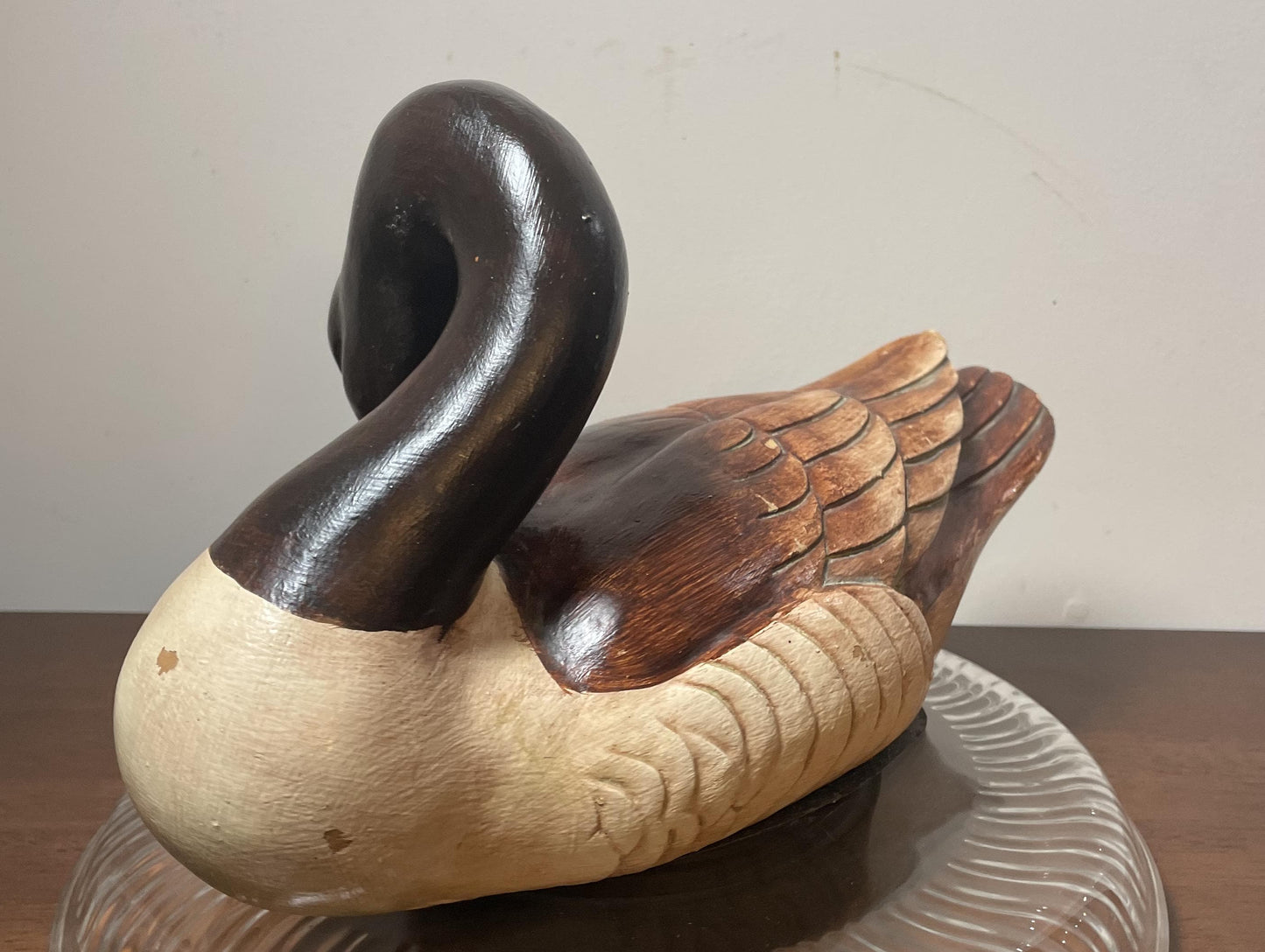 Hand-Painted Canadian Goose Decoy