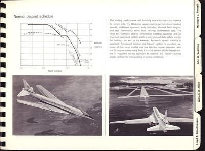 Boeing 733 Supersonic Transport (SST) Oral Presentation Summary - January 21, 1964. Own a piece of aviation history.