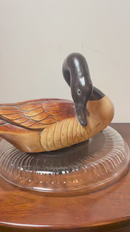 Hand-Painted Canadian Goose Decoy
